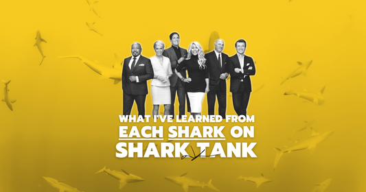 What I've Learned from Each Shark on Shark Tank