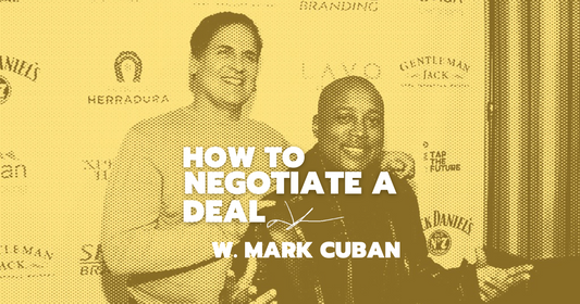 Mark Cuban on How To Negotiate A Deal