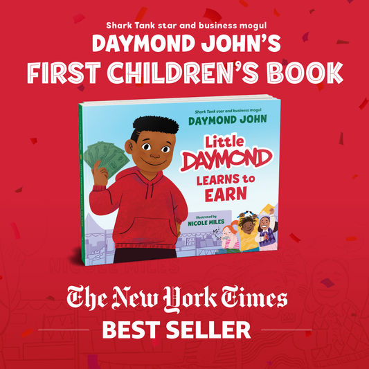 Little Daymond is a New York Times Best Seller!