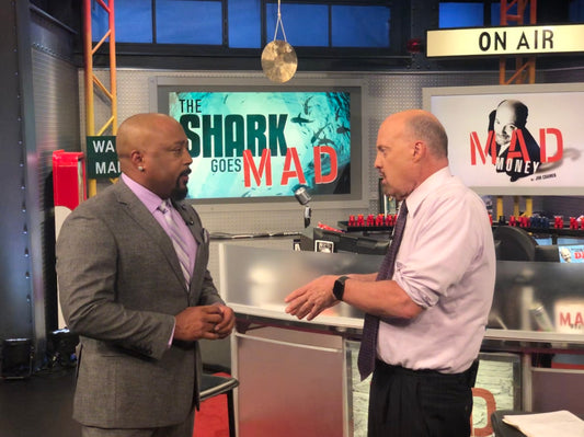 Jim Cramer and I Talk Business Success on Mad Money