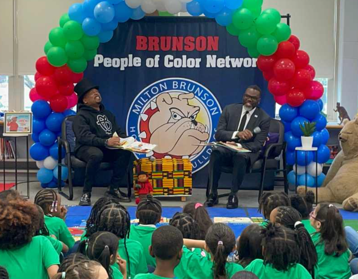 Daymond John Inspires Students at Brunson School with Latest Book ...