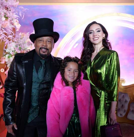 Daymond John and Family Attend New York Premiere of Wicked: For Good