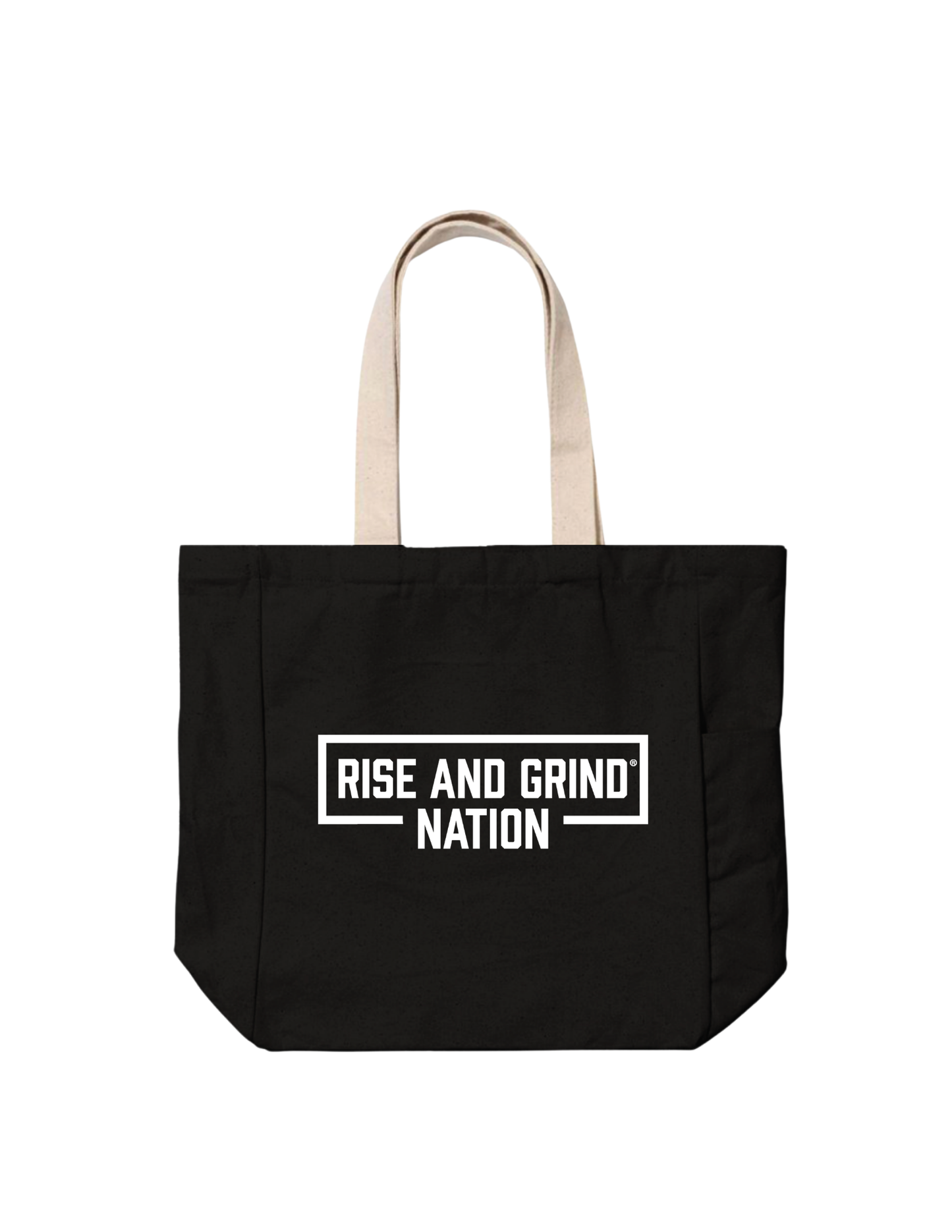 Rise and Grind Nation Printed Tote